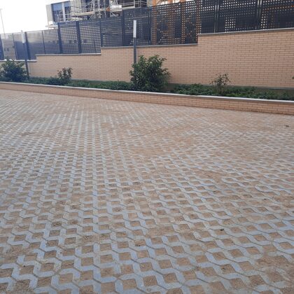 Césped artificial en Coslada