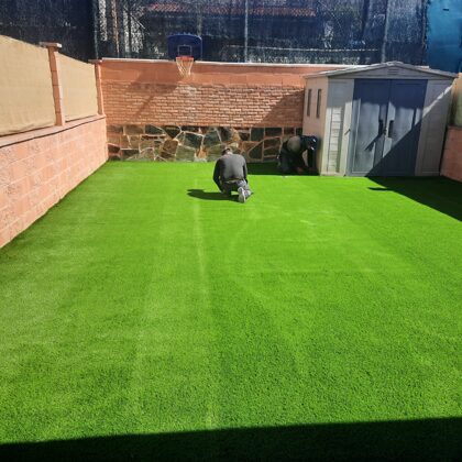 Instalación de césped artificial en Alcala de Henares
