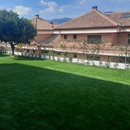 Césped artificial en Madrid