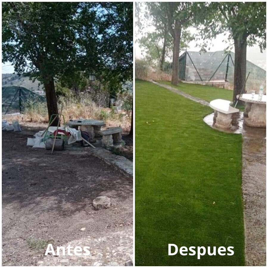 CESPED ARTIFICIAL EN AJALVIR